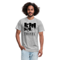 Unisex Jersey T-Shirt by Bella + Canvas - heather gray