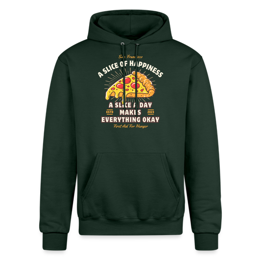Champion Unisex Powerblend Hoodie - Dark Green