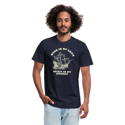 Unisex Jersey T-Shirt by Bella + Canvas - navy