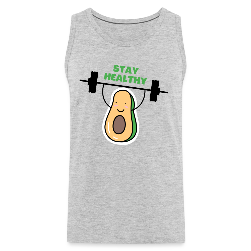 Men’s Premium Tank - heather gray