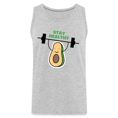 Men’s Premium Tank - heather gray