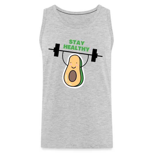 Men’s Premium Tank - heather gray