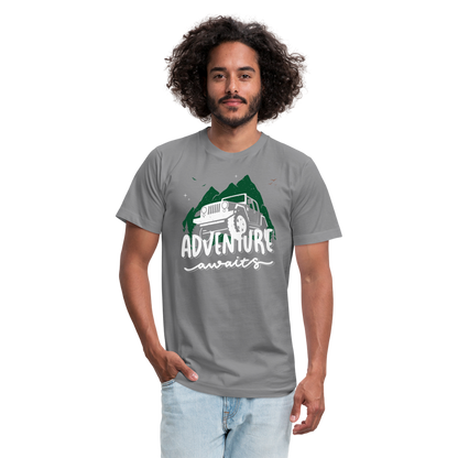 Unisex Jersey T-Shirt by Bella + Canvas - slate