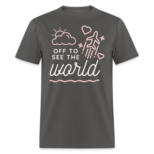 TRAVEL TSHIRT - charcoal