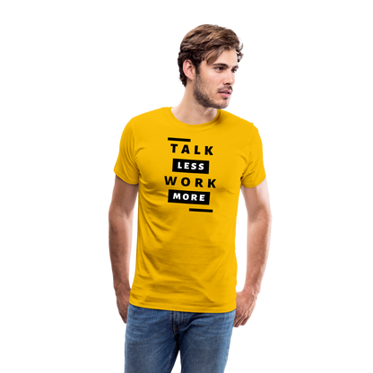 Men's Premium T-Shirt - sun yellow