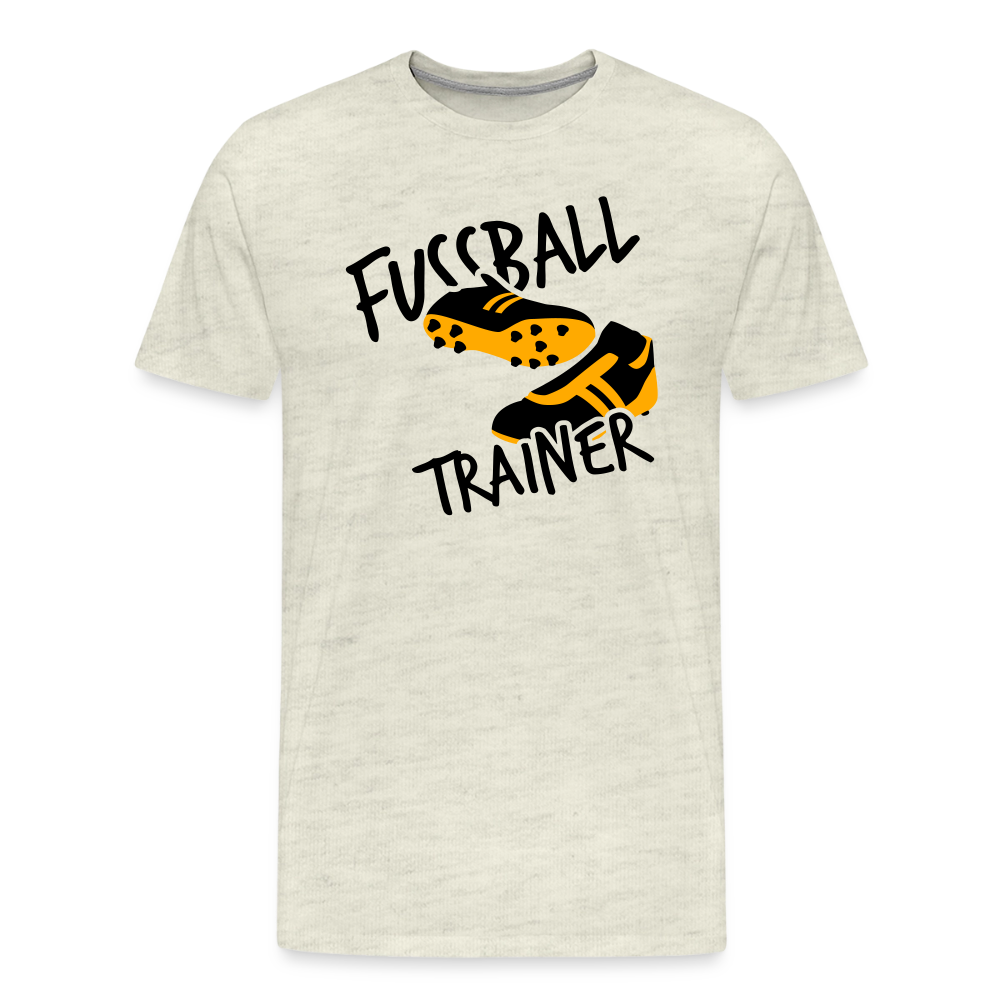The Signature Stitch Tee - heather oatmeal