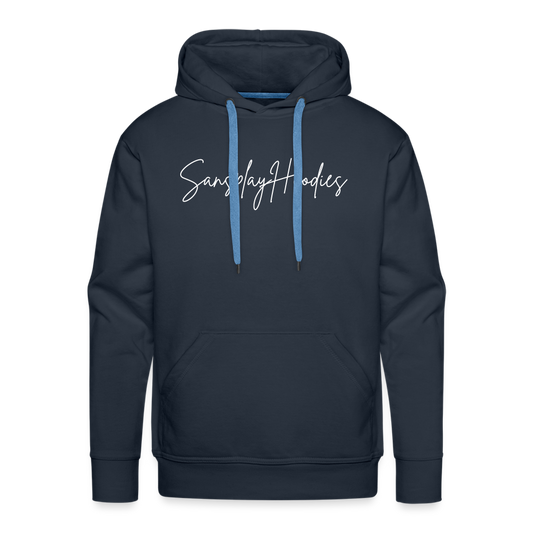 The Continuum Premium Hoodie - navy