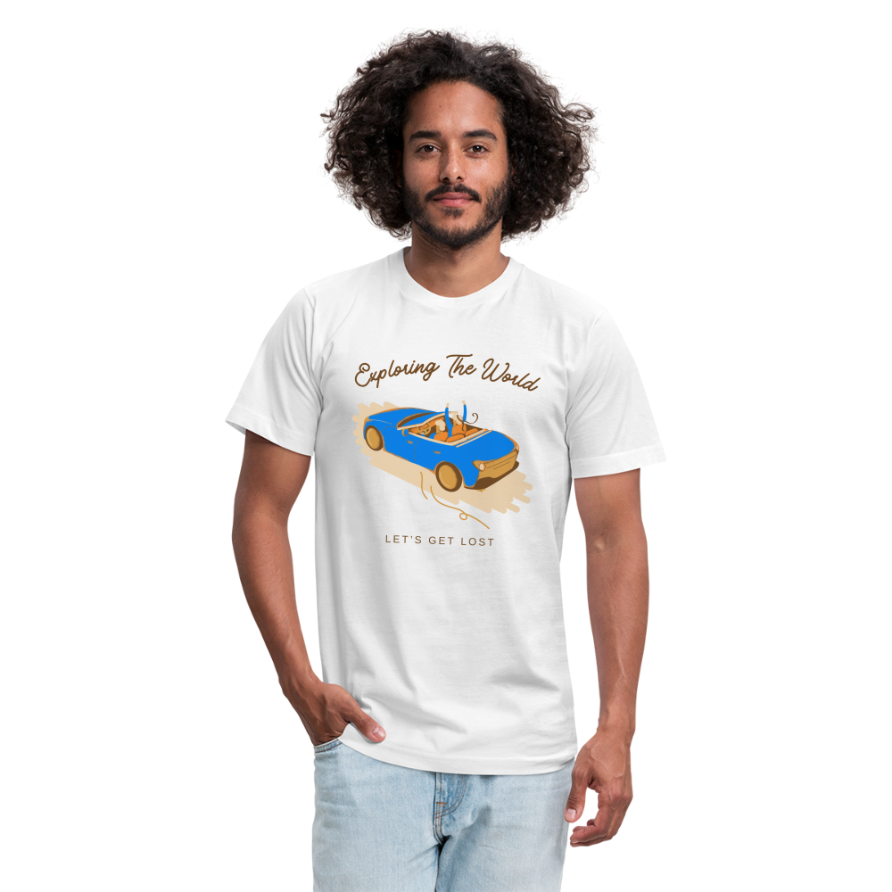 Unisex Jersey T-Shirt by Bella + Canvas - white