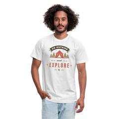 Unisex Jersey T-Shirt by Bella + Canvas - white