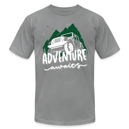 Unisex Jersey T-Shirt by Bella + Canvas - slate