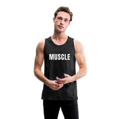 Men’s Premium Tank - charcoal grey