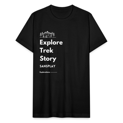 Unisex Jersey T-Shirt by Bella + Canvas - black