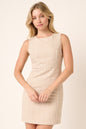Sansplay Tweed Sleeveless Mini Dress