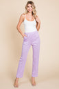 Full Size Pin Tuck Detail Slim Pants