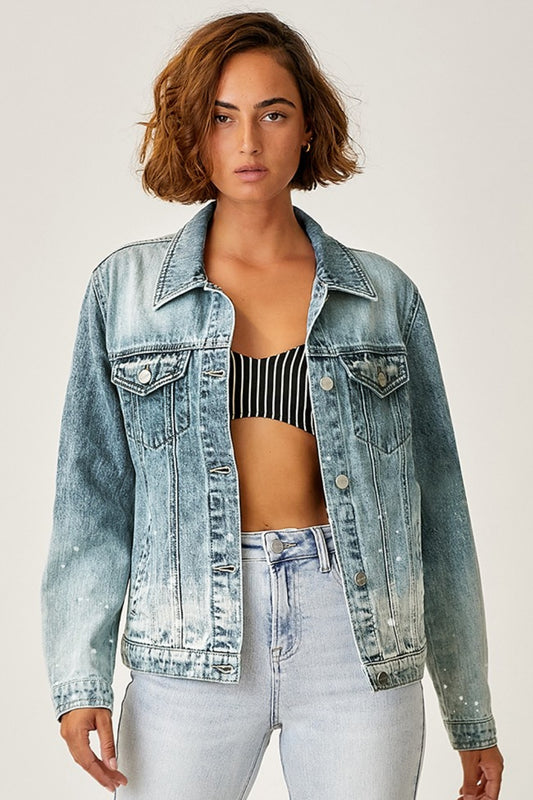 Sansplay Selvedge Ombre Washed Jacket