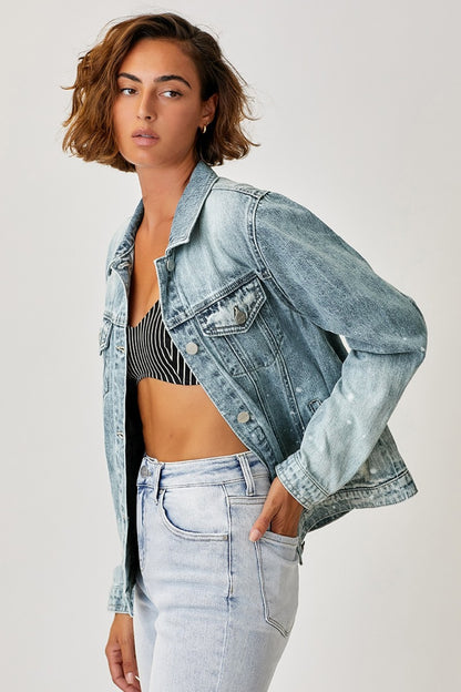Sansplay Selvedge Ombre Washed Jacket