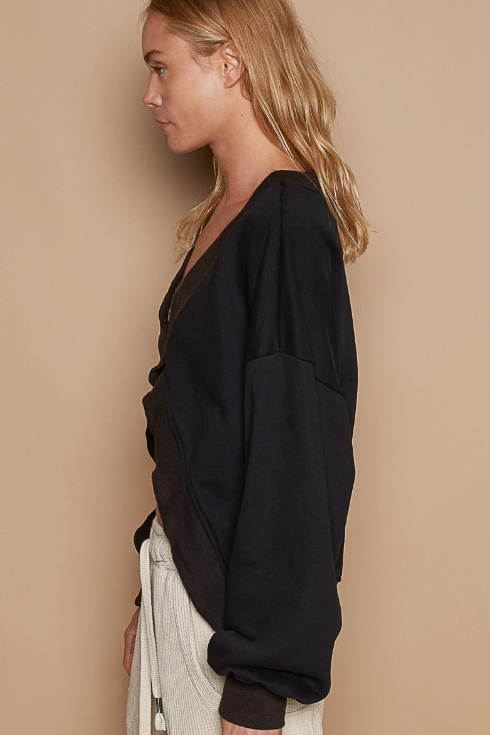 Sans Rib Band Long Sleeve Sweatshirt