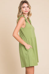 Crafted For You Full Size Shoulder Knot Baggy Romper