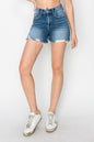 Sans Raw Distressed Denim Shorts