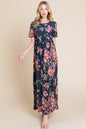 Short Sleeve Maxi Dress