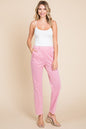 Full Size Pin Tuck Detail Slim Pants