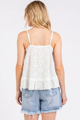 Heartstrings Textured V-Neck Cami