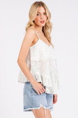 Heartstrings Textured V-Neck Cami