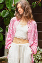 Intrigue Button Down Long Sleeve Paisley Print Shirt