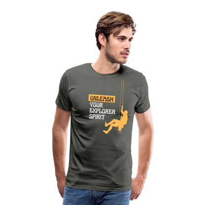Men's Premium T-Shirt - asphalt gray