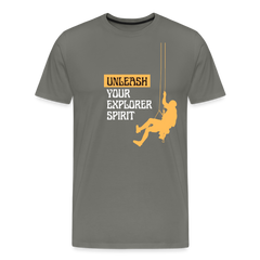 Men's Premium T-Shirt - asphalt gray