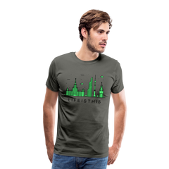 Men's Premium T-Shirt - asphalt gray
