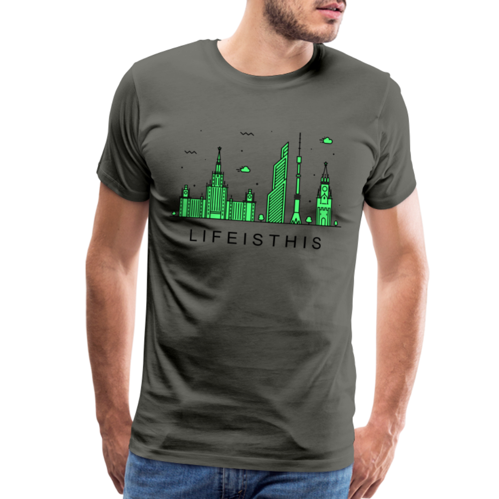 Men's Premium T-Shirt - asphalt gray