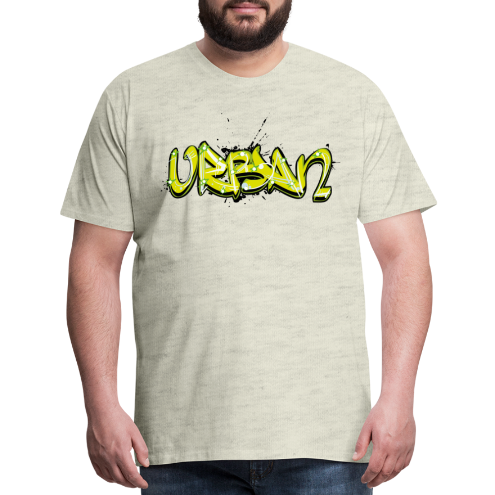 Men's Premium T-Shirt - heather oatmeal