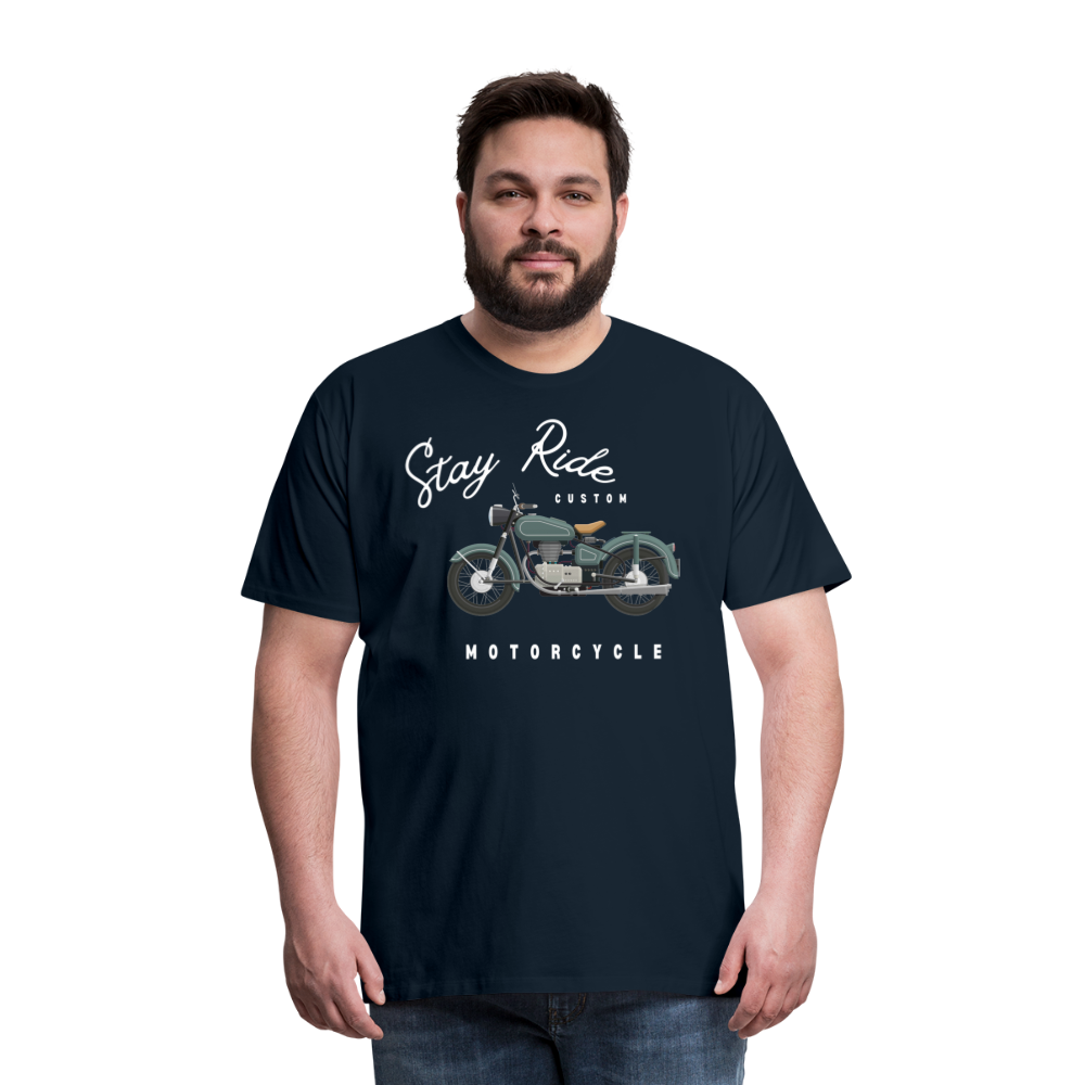 Men's Premium T-Shirt - deep navy