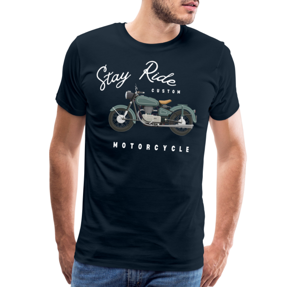 Men's Premium T-Shirt - deep navy