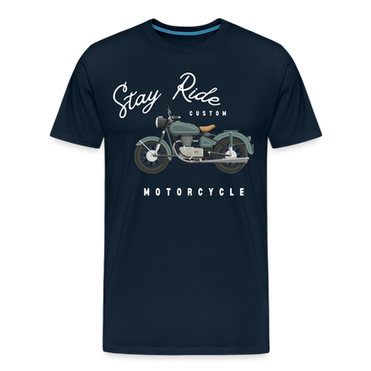 Men's Premium T-Shirt - deep navy