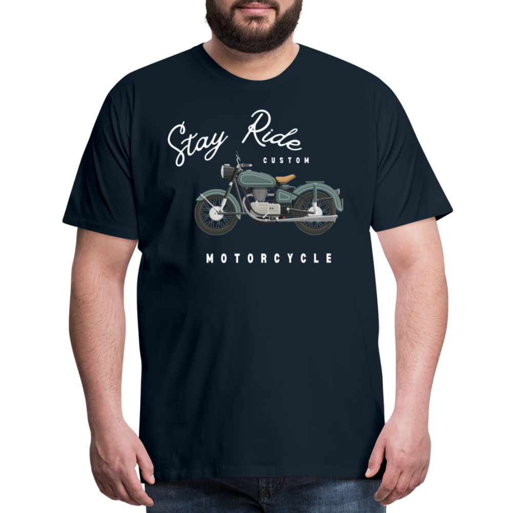 Men's Premium T-Shirt - deep navy