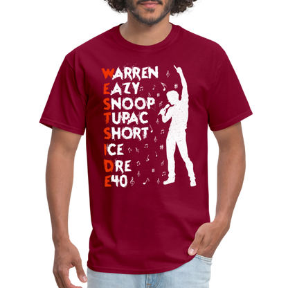 Unisex Classic T-Shirt - burgundy