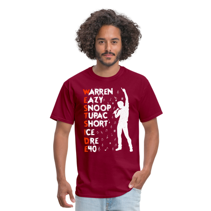 Unisex Classic T-Shirt - burgundy