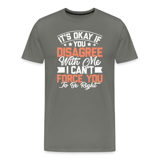 Men's Premium T-Shirt - asphalt gray