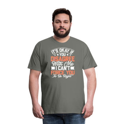 Men's Premium T-Shirt - asphalt gray