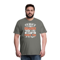 Men's Premium T-Shirt - asphalt gray
