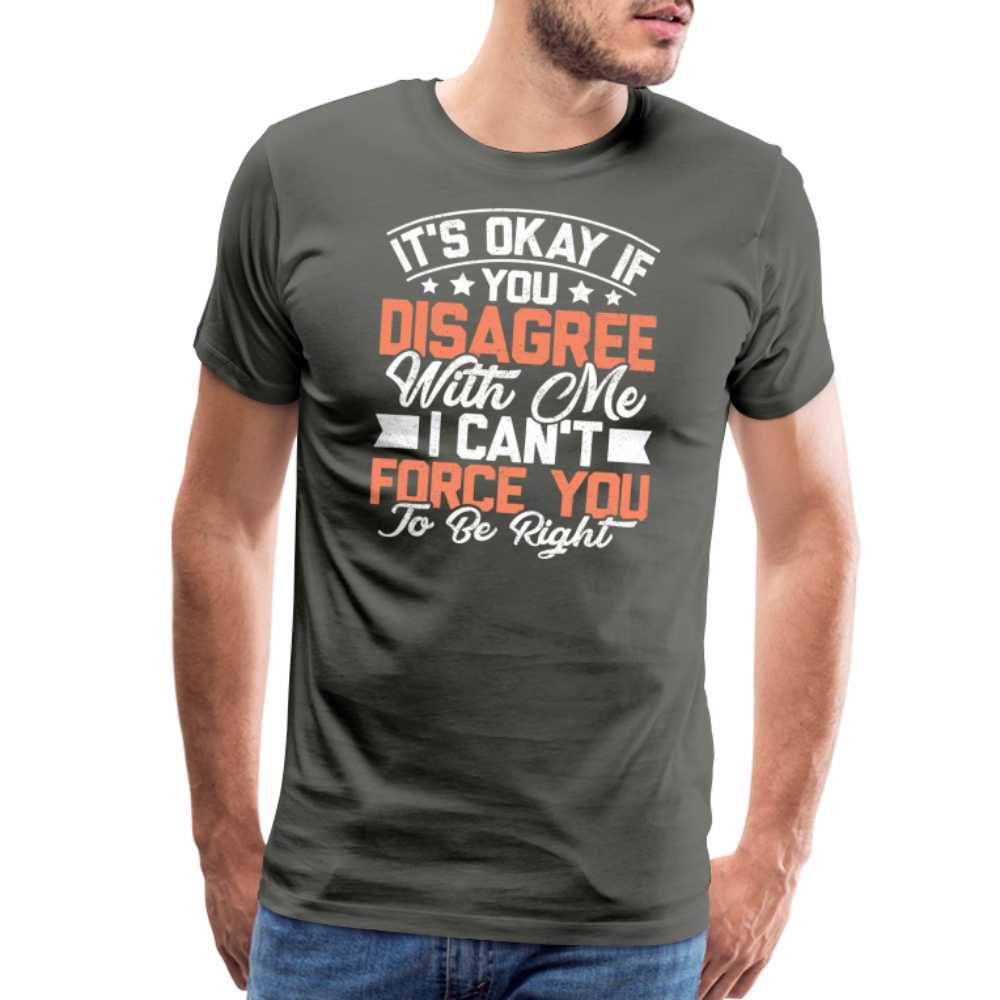 Men's Premium T-Shirt - asphalt gray