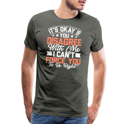 Men's Premium T-Shirt - asphalt gray