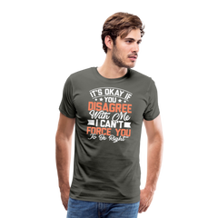 Men's Premium T-Shirt - asphalt gray