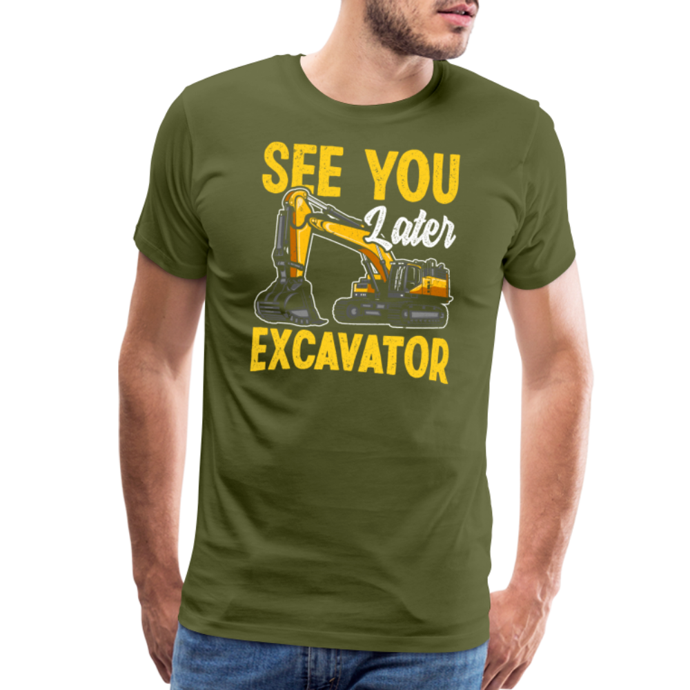 Men's Premium T-Shirt - olive green