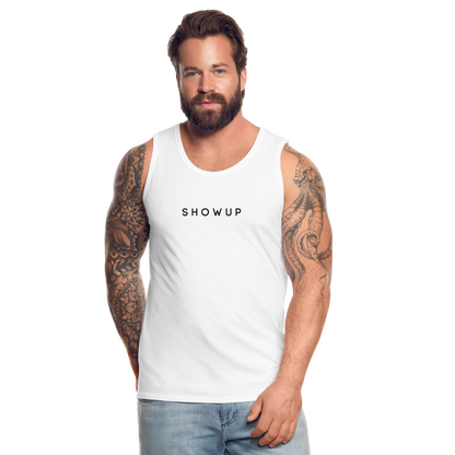 Men’s Premium Tank - white
