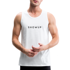 Men’s Premium Tank - white