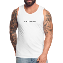 Men’s Premium Tank - white
