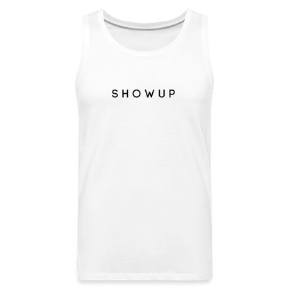 Men’s Premium Tank - white